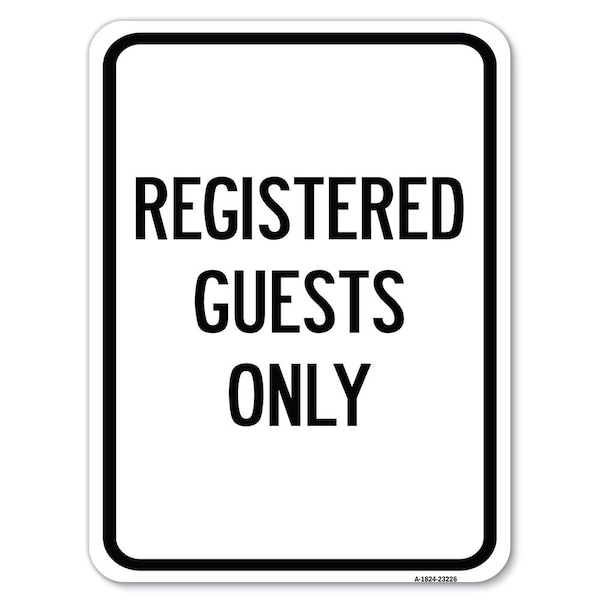 Safety Sign, 18 in Height, Aluminum, 23226
